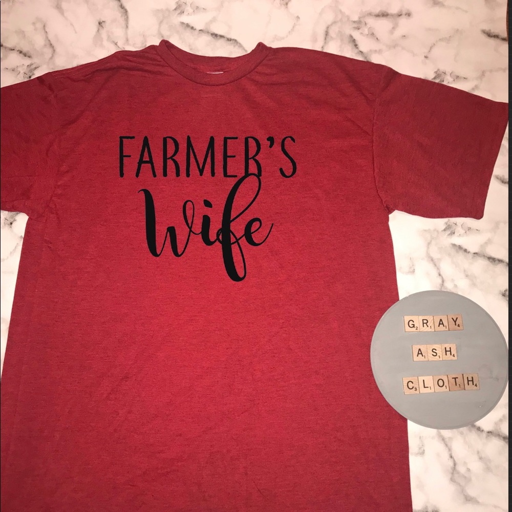 Farmer’s wife shirt. NEW